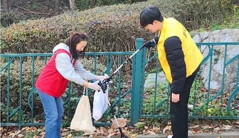 플로깅 활동 사진